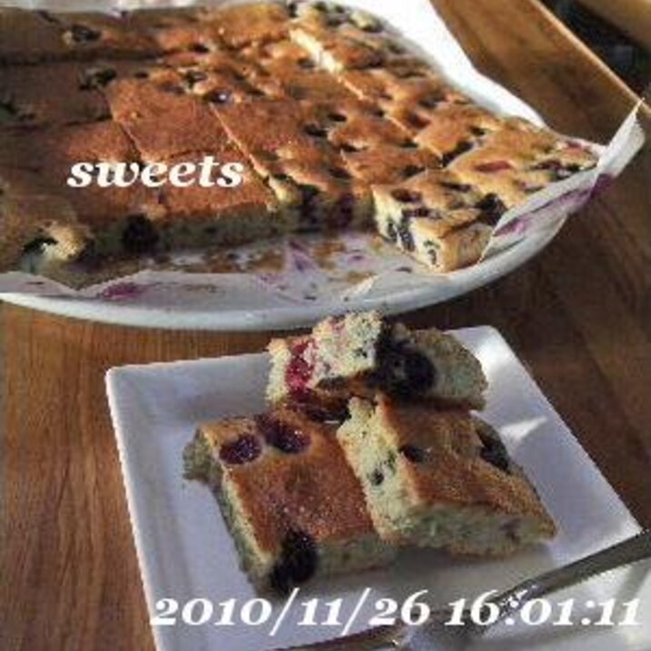 ブルーベリーたっぷり焼くだけケーキ オーブン レシピ 作り方 By らぶ らぶ 楽天レシピ ブルーベリーたっぷり焼くだけケーキ オーブン レシピ 作り方 By らぶ らぶ 楽天レシピ